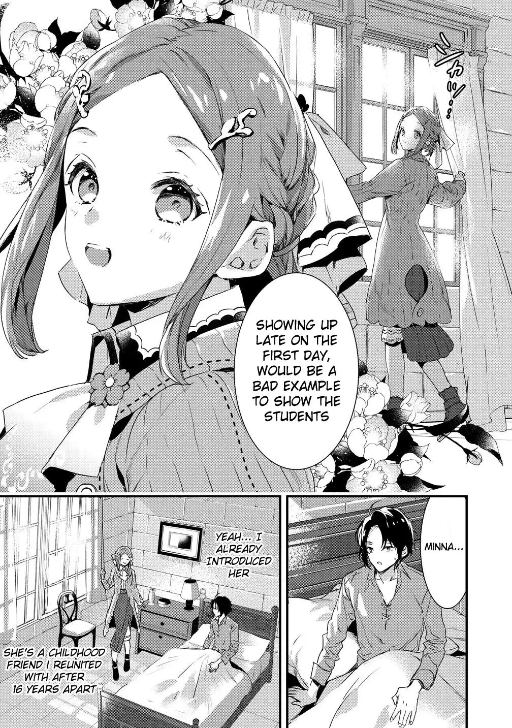 Kyuutei Mahou-shi Kubi ni Nattande,Inaka ni Kaette Mahou-ka no Sensei ni Narimasu Chapter 1 4